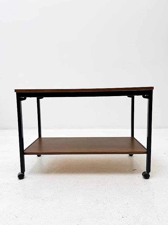 Vintage Beistelltisch aus Walnussholz