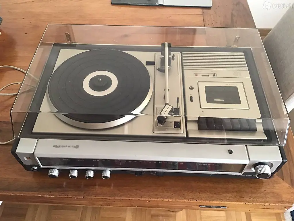 Chaîne radio platine 33 et 45 tours