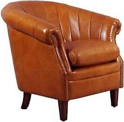 Vintage Line Cocktailsessel Colonel II Leder Columbia Brown