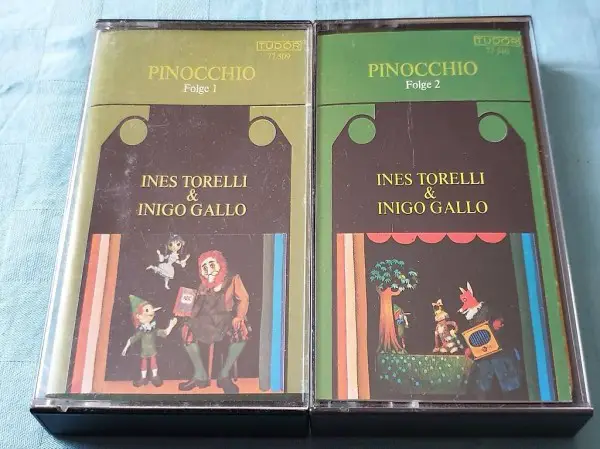  PINOCCHIO INES TORELLI&INIGO GALLO dialekt Kinder Kassetten