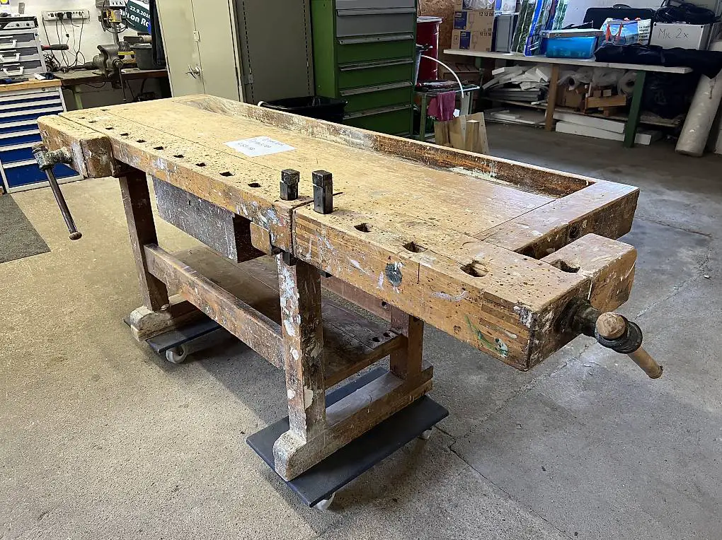 Hobelbank Nr. 3 Werkbank 224cm