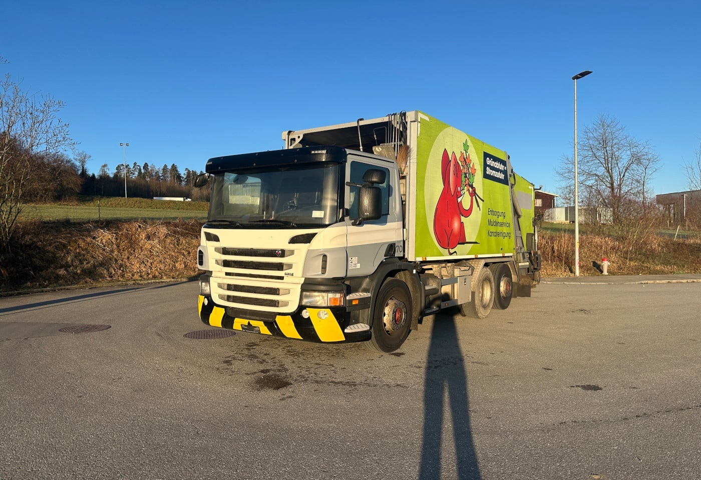 SCANIA, P280LB 6x2*4 Ochsner / Swiss-Vehicle, Kehrichtfahrzeug