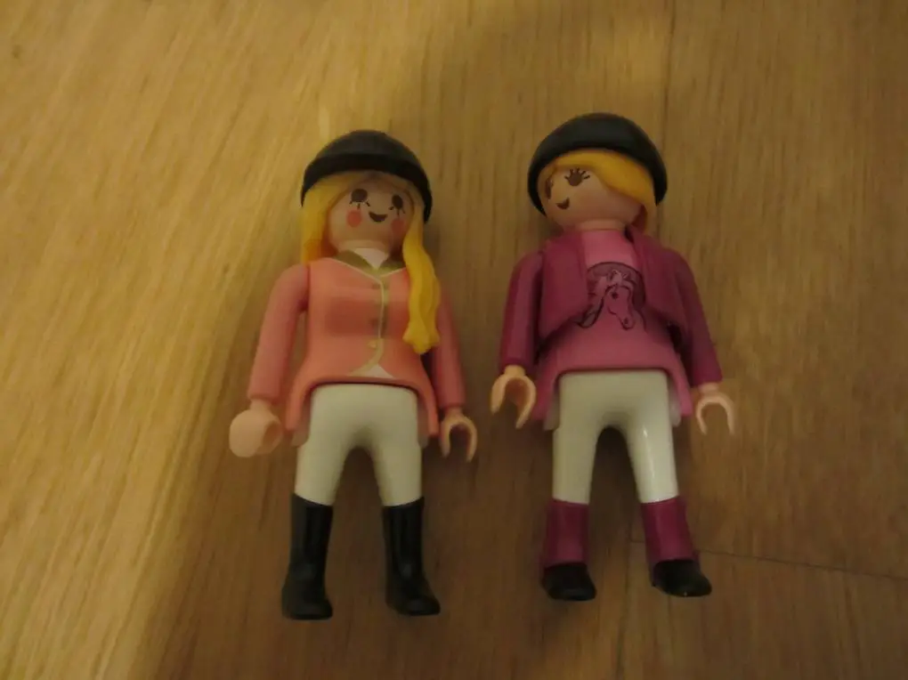 Playmobil 2 Figuren Reitsport
