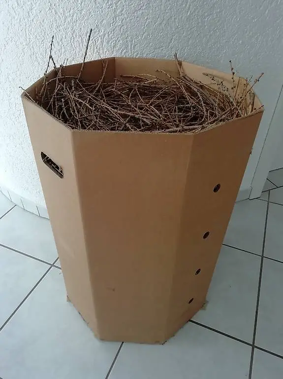 12,5 kg Reisig Anfeuerholz Anzündeholz, Lärche, inkl. Karton