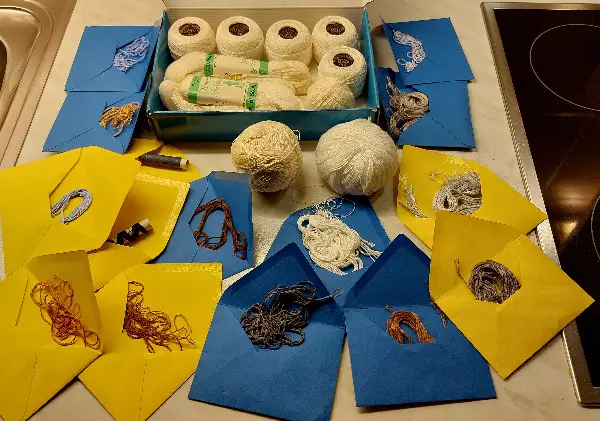 Stickgarn Sticktwist Stickwolle Nähfaden