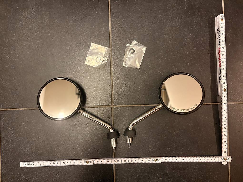 Seitenspiegel verkürzt für Vespa Primavera 50-150ccm 2T/?4T