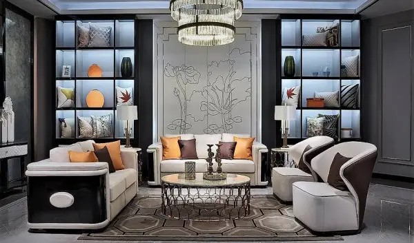  SOFAGARNITUR COUCH SITZ SOFA LEDER HOLZ 3+2+1 SET LEDER NEU