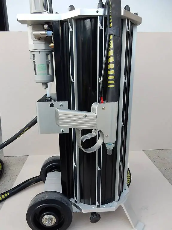 Sandstrahlgerät, Sandstrahlen, Strahlen