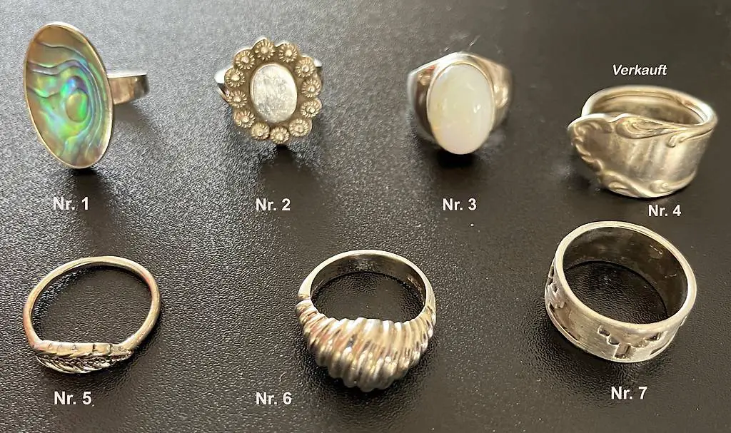 Echtsilber Ringe - zeitlos & schön