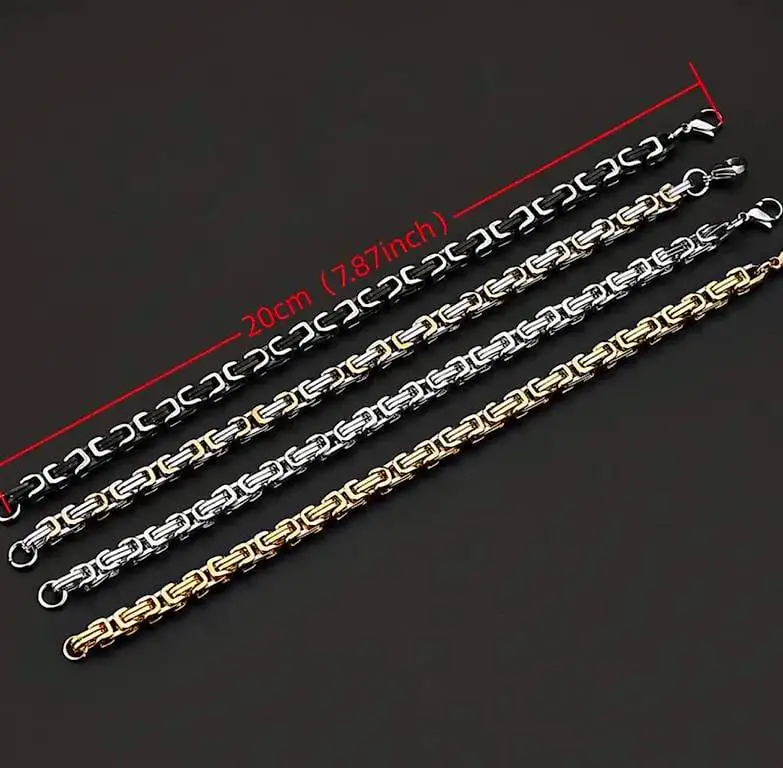 Metal Armband Armkette Silber Gold Farbe Neu