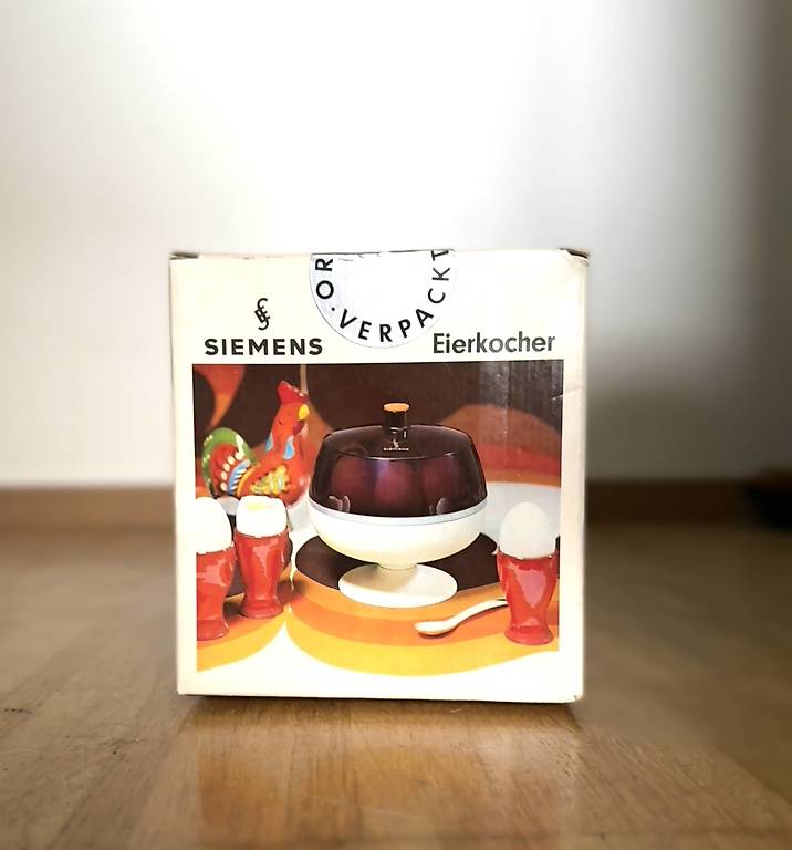 Eierkocher Vintage Neu 60iger Siemens TE 0600 Tulpenfuss