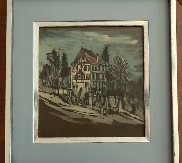  Ölbild "Pfaffenschlössli" von Walter Hangartner