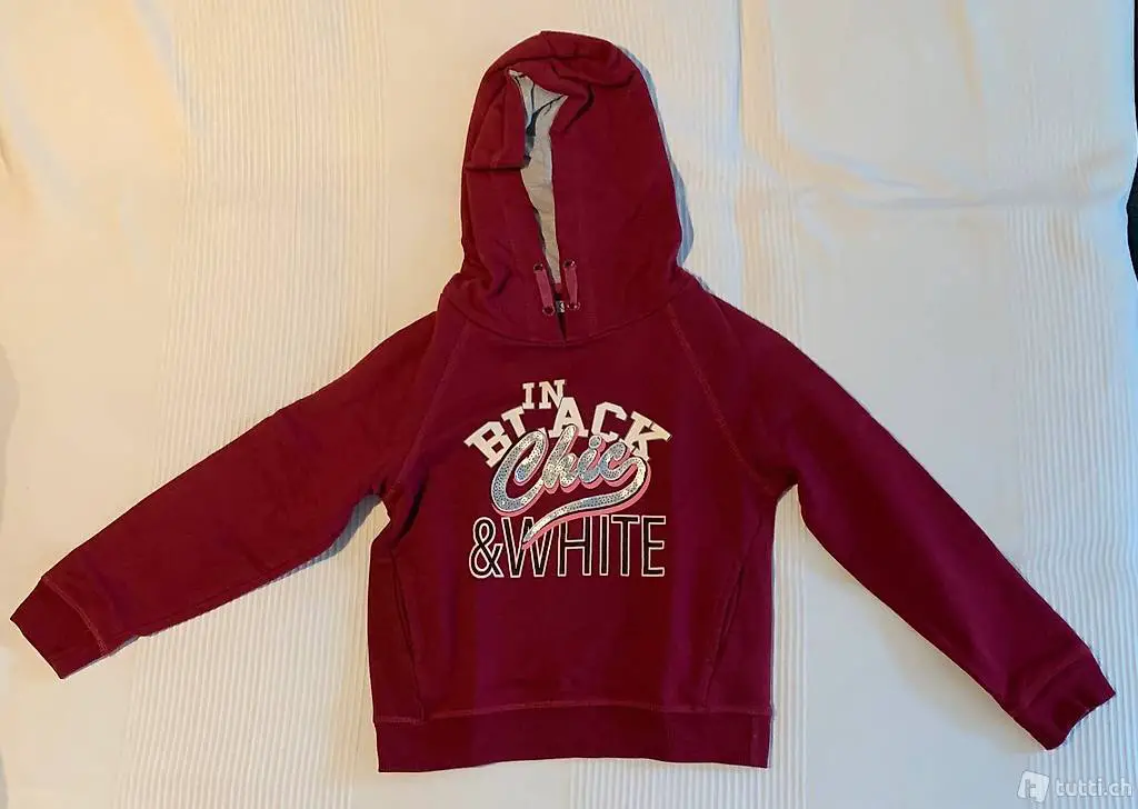 Pullover inside (Manor) mit Kapuze, Gr. 122/128