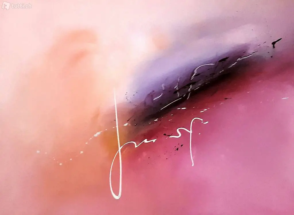 Selbstgemaltes Acryl-Bild "Jennifer 2015"