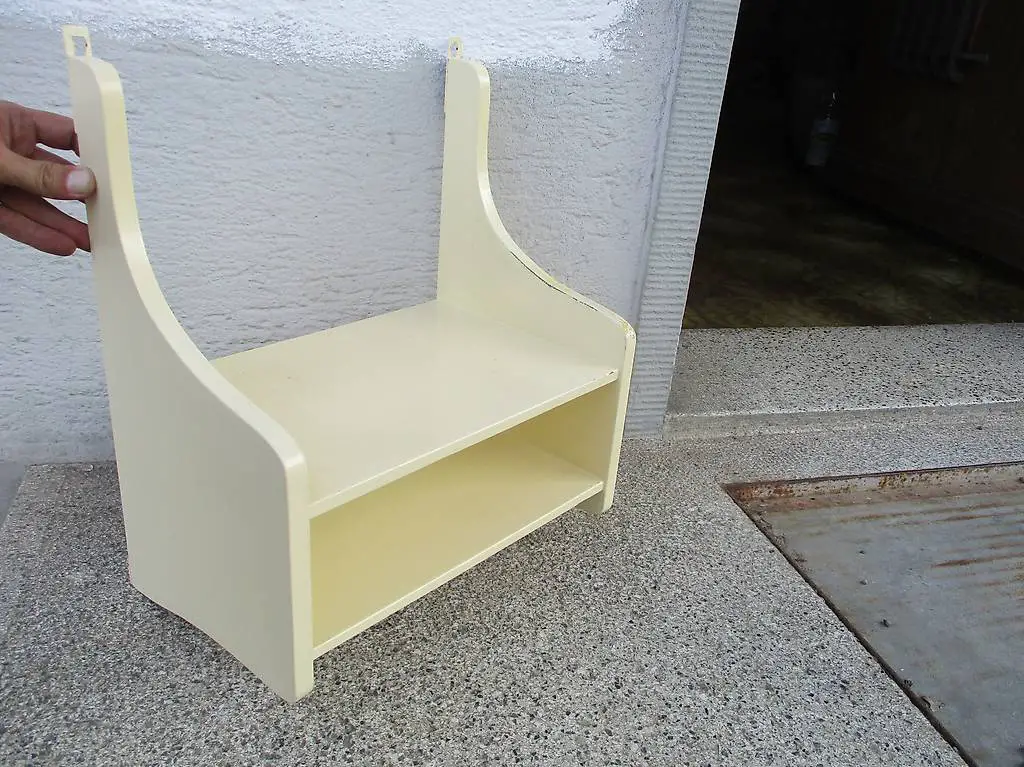 Küchen-Regal 40er 50er weiss-crème Landliebe Vintage HIT