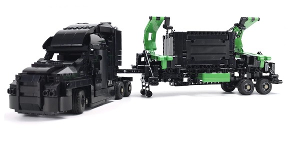 Bricks Bausatz LKW-Marks mit Container