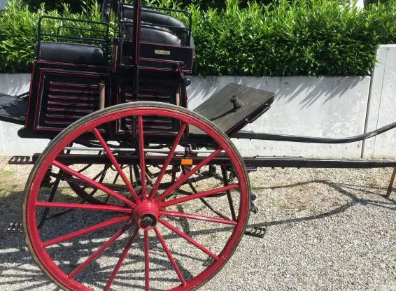 Schöne Pferdewagen / Kutsche DOCCAR, zu Schnäpchenpreis