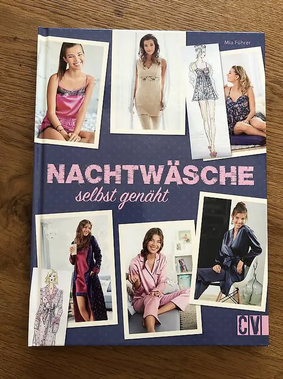 Nachtwäsche selbst genäht von Mia Führer