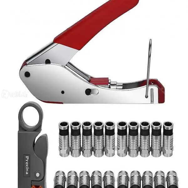  Kompressionszange Set, Preciva Crimpzange