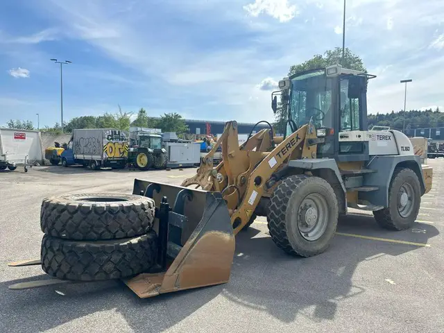 terex, tl160, radlader