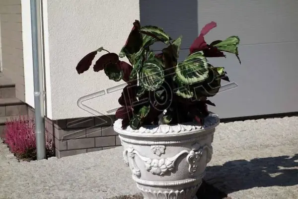  BLUMENKÜBEL PFLANZ KÜBEL DEKO GARTEN VASEN GEFÄSS 204071