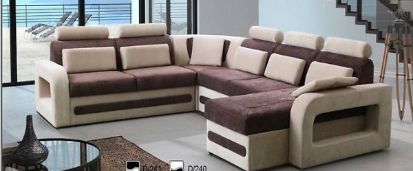  TEXTILSOFA STOFFSOFA ECKSOFA STUTTGART