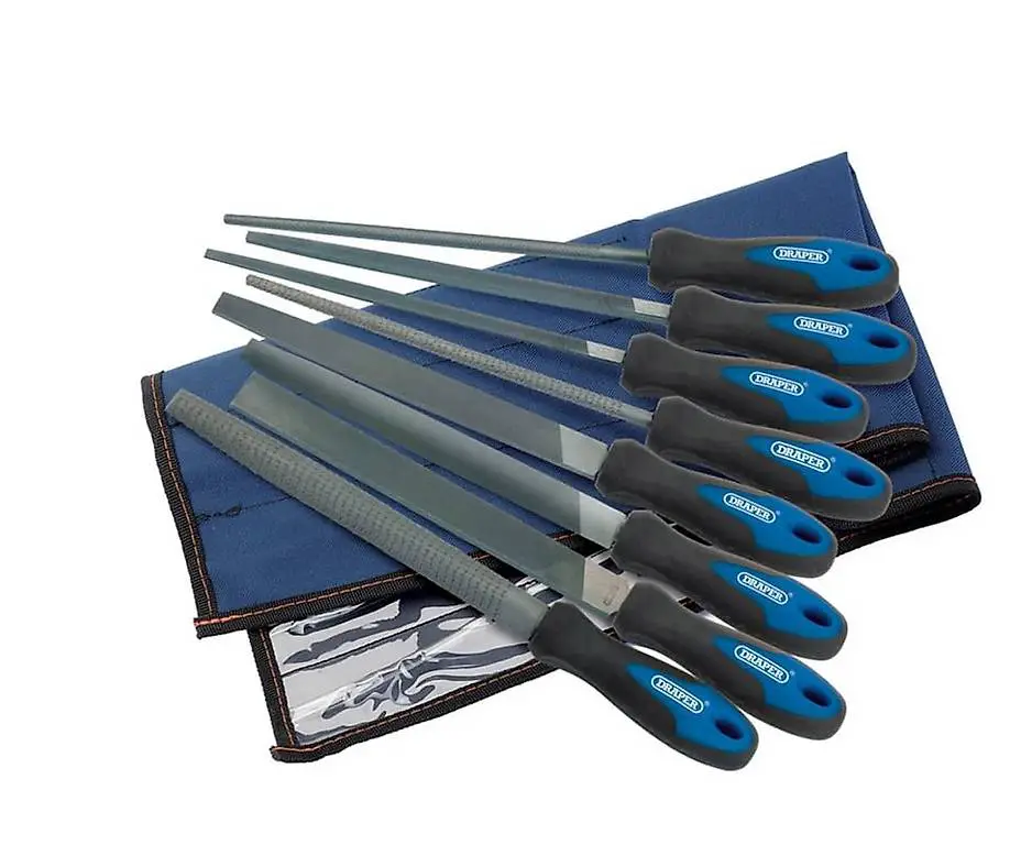 Werkstatt-Feilen und -Raspeln Set 8-tlg. 200 mm 44961