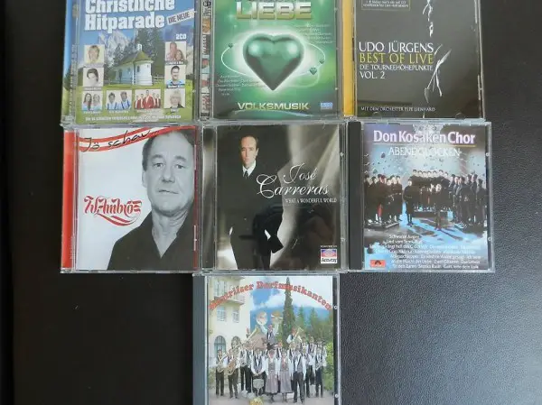 5 CD"s diverse Schlager, Volksmusik (2 verkauft)