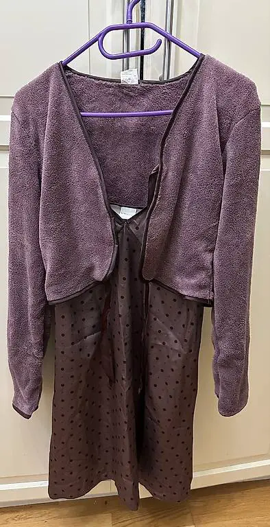 Nachthemd mit Jäckli, ca. Gr. 42