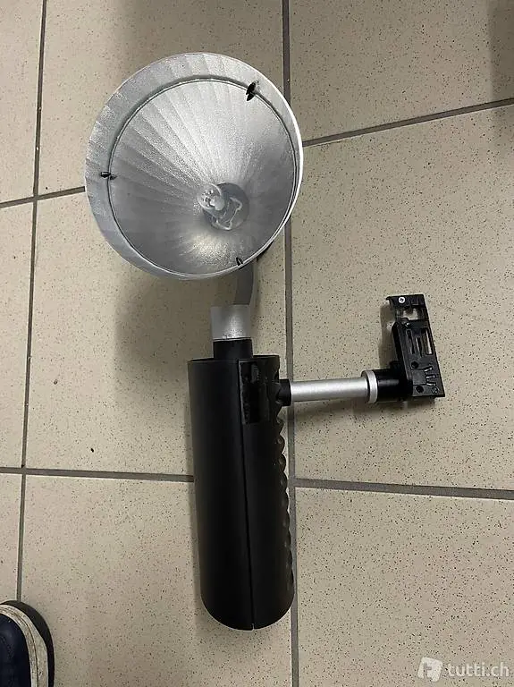  10 Lampapade spot 230V con binario di fissaggio