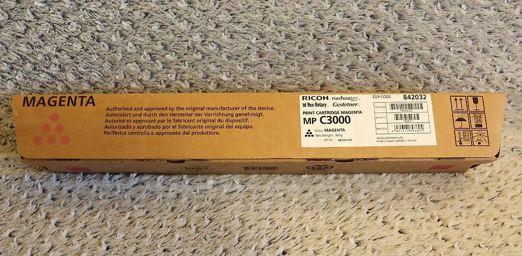 Ricoh Aficio MP C2000/C2500/C3000 magenta Toner,842032