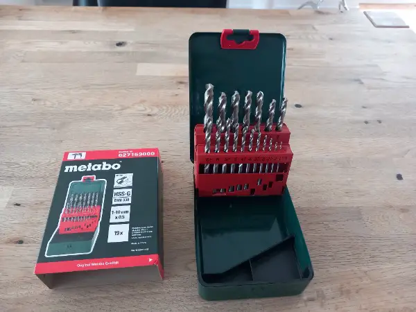 Metallbohrer Set 1-10