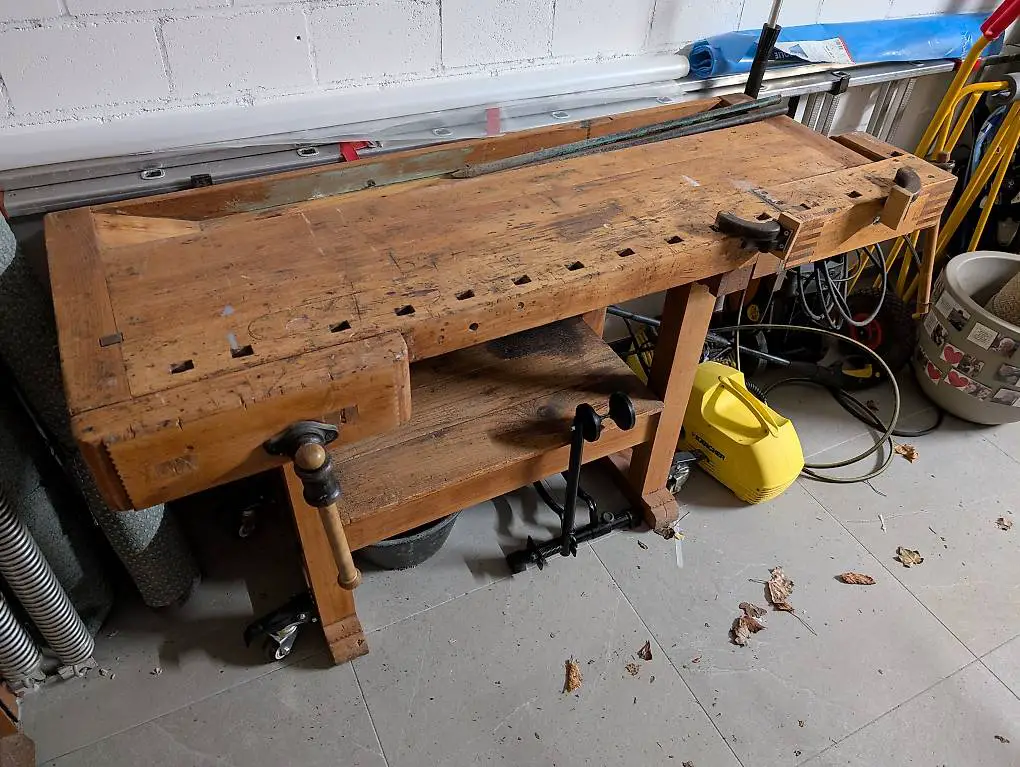 Werkbank inkl. Rolle