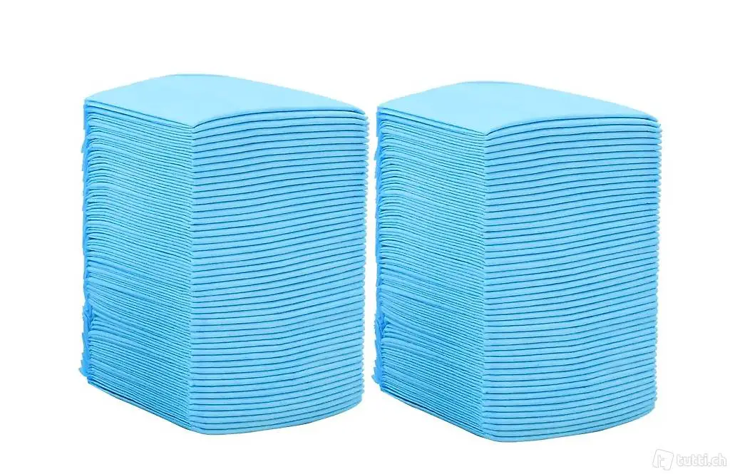  Hunde-Toilettenmatten 100 Stk. 60×45 cm Vliesstoff