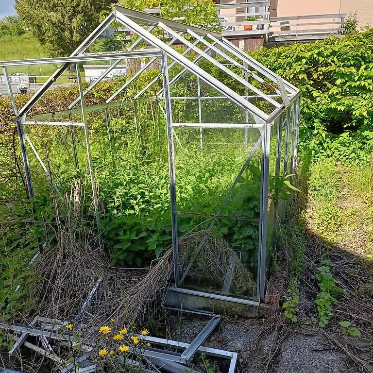 Kleines Treibhaus Gestell