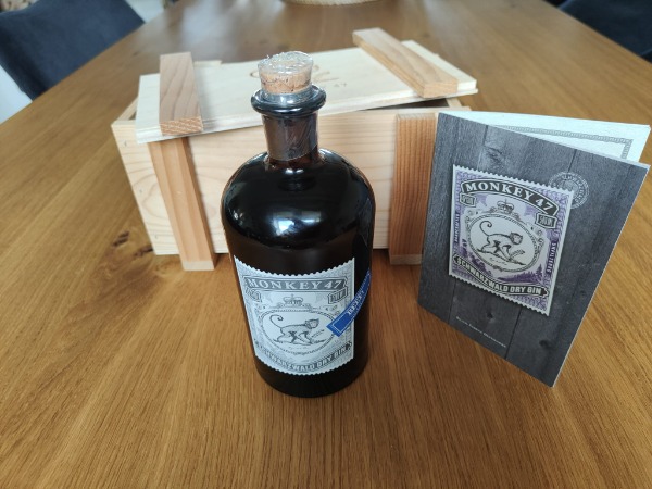 Monkey 47 Gin BeefCut von 2012, Flasche #48/999
