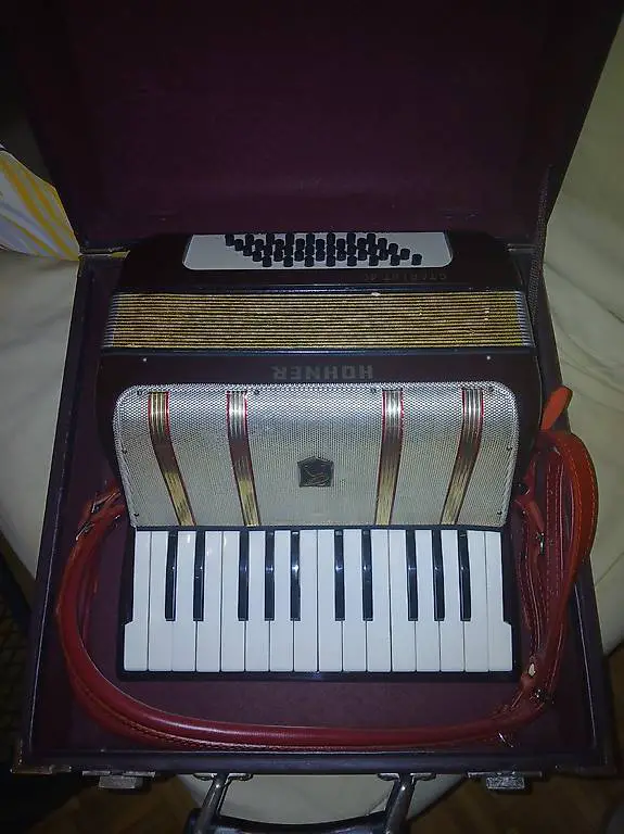 hohner akkordeon klein made in germany