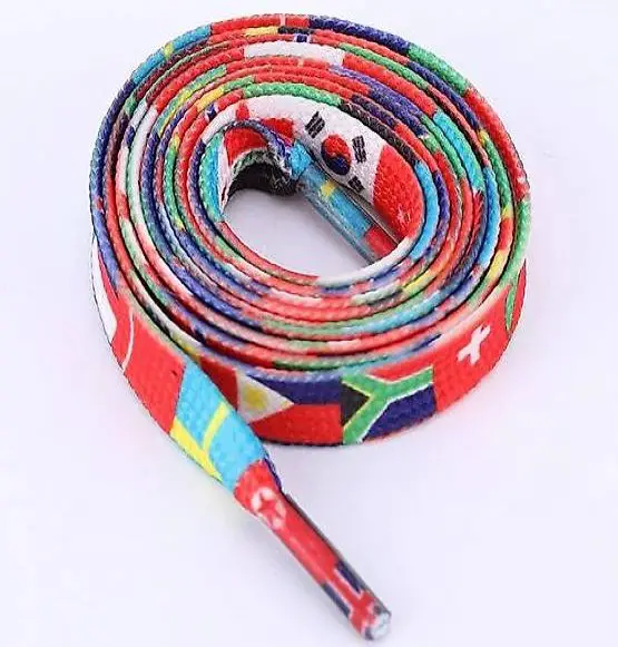 Schuhbändel Shoelace Länder 125 cm Flag Fahnen Fahne Fashion