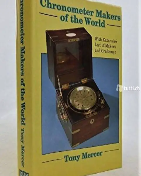 Chronometer Makers of the World Tony Mercer book english