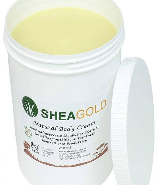  Sheabutter kalt gepresst unraffiniert 1000gr.