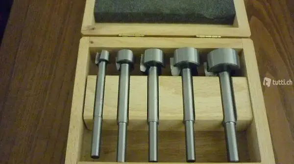  WS Astlochbohrersatz (Forstnerbohrer), 5 teilig