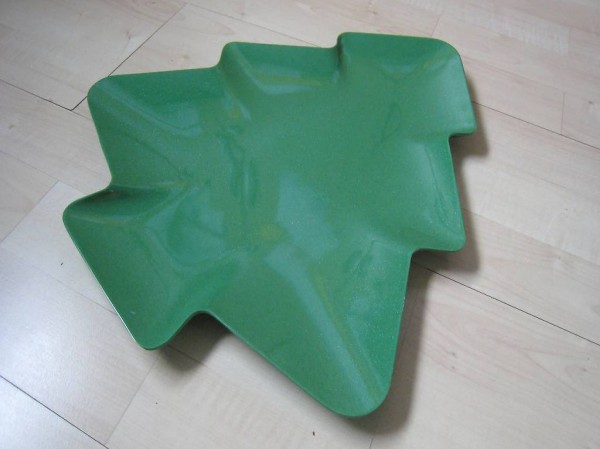 SCHALE Weihnachtsbaum Form Tanne