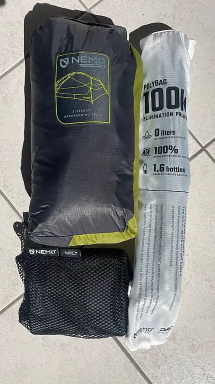 Nemo Dagger Osmo 3P Lightweight Trekking Zelt inkl.Footprint