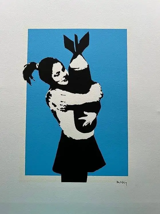 Banksy: Bomb Hugger 39/150