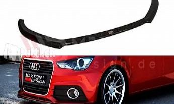  Frontspoilerlippe Frontansatz für Audi A1 8x *Struktiert*