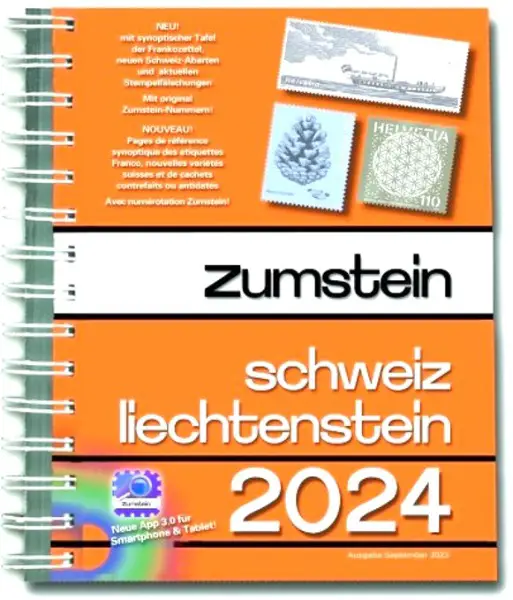 Zumstein Briefmarkenkatalog 2024