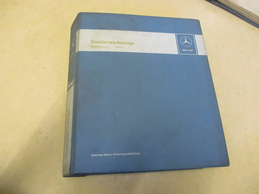 Handbuch SONDERWERKZEUGE Nutzfahrzeuge Mercedes Bd 1 06/1980
