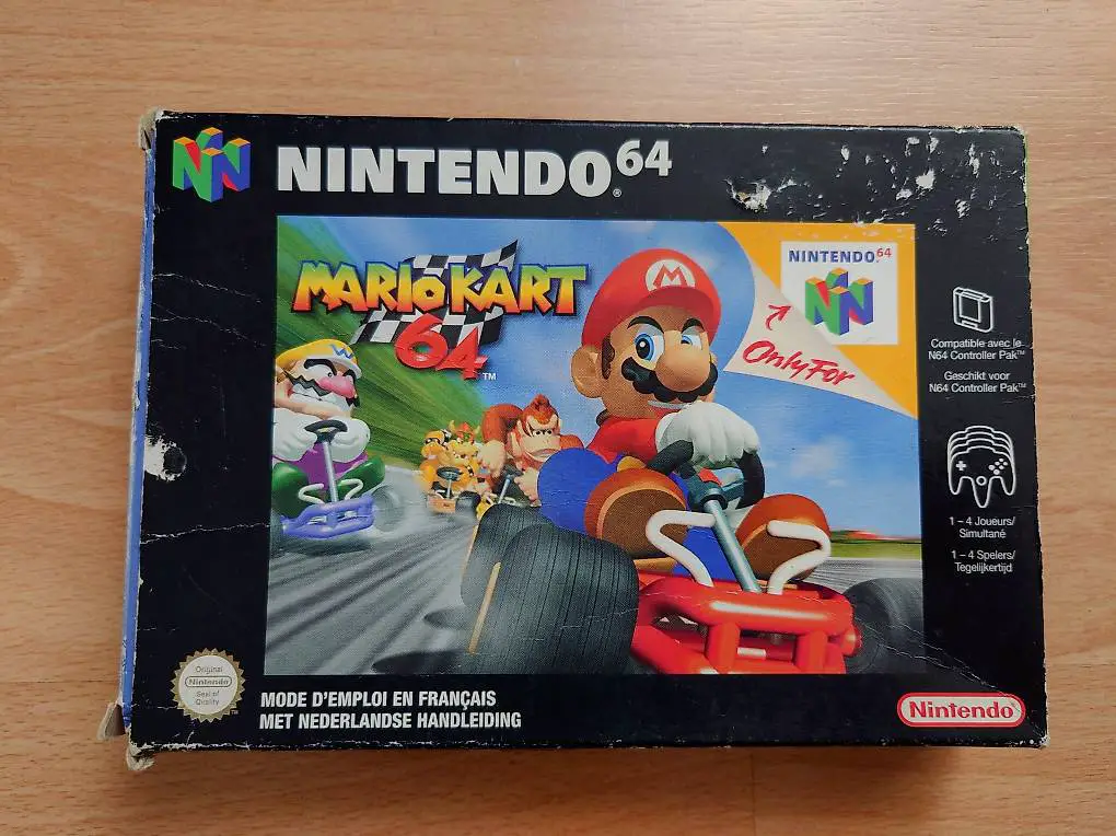 N64 Mario Kart OVP