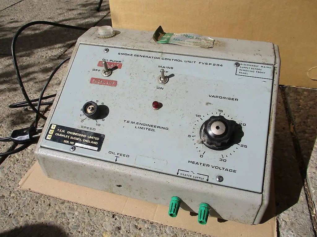 TEM Engineering Smoke Generator Control Unit FVSP204 RAR