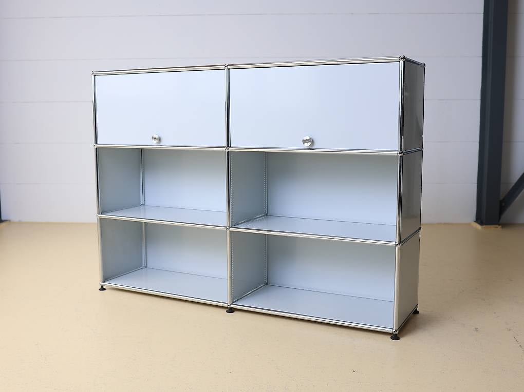 USM Haller Sideboard 2x3 in Lichtgrau